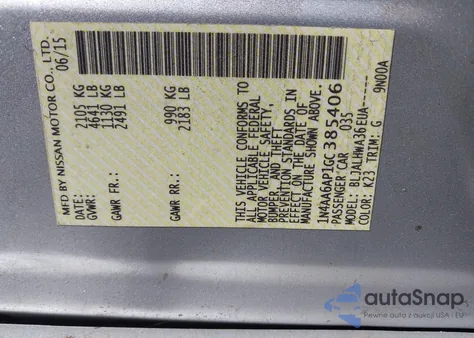 2016 Nissan Maxima 3.5 Platinum from USA, damaged, VIN 1N4AA6AP1GC385406